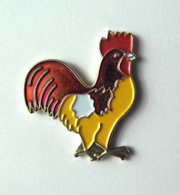 Bird Chicken Rooster Farm Animal Lapel Pin Badge 1 Inch - £4.30 GBP