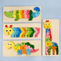 Discover The Fun of Learning with Our Montessori Educational Wooden Puzzle for K - £8.08 GBP