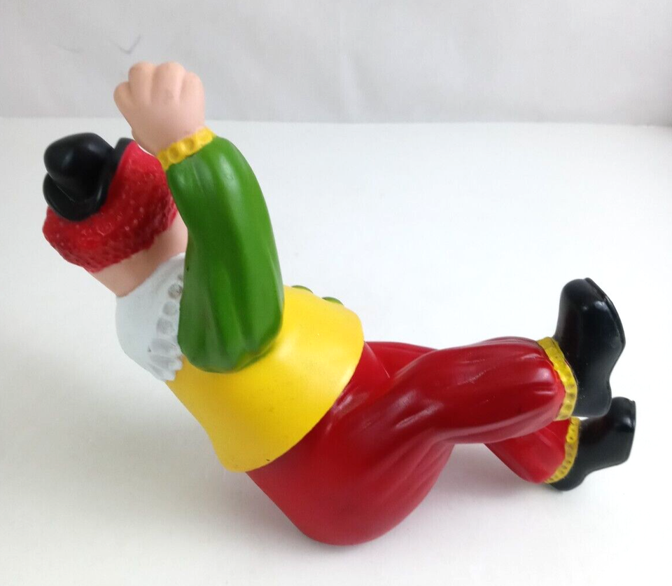 Vintage 1978 Nursery Originals Brightly Colored Children's Plastic 9" Clown Item image 7