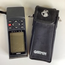 TESTED Garmin GPS 40 GPS40 Handheld Hiking Geocaching Personal Navigatio... - $541.77 MXN