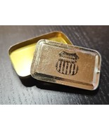 Vintage Union Pacific Railroad Box Metal Magnetic Match Coin Pill Trinket - $22.74