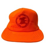 National Rifle Association Hat Orange Snapback Vintage Hunting USA - €12,73 EUR