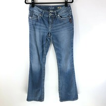 Silver Womens Jeans Suki Bootcut Medium Wash Stretch Size 29x32 - £19.04 GBP
