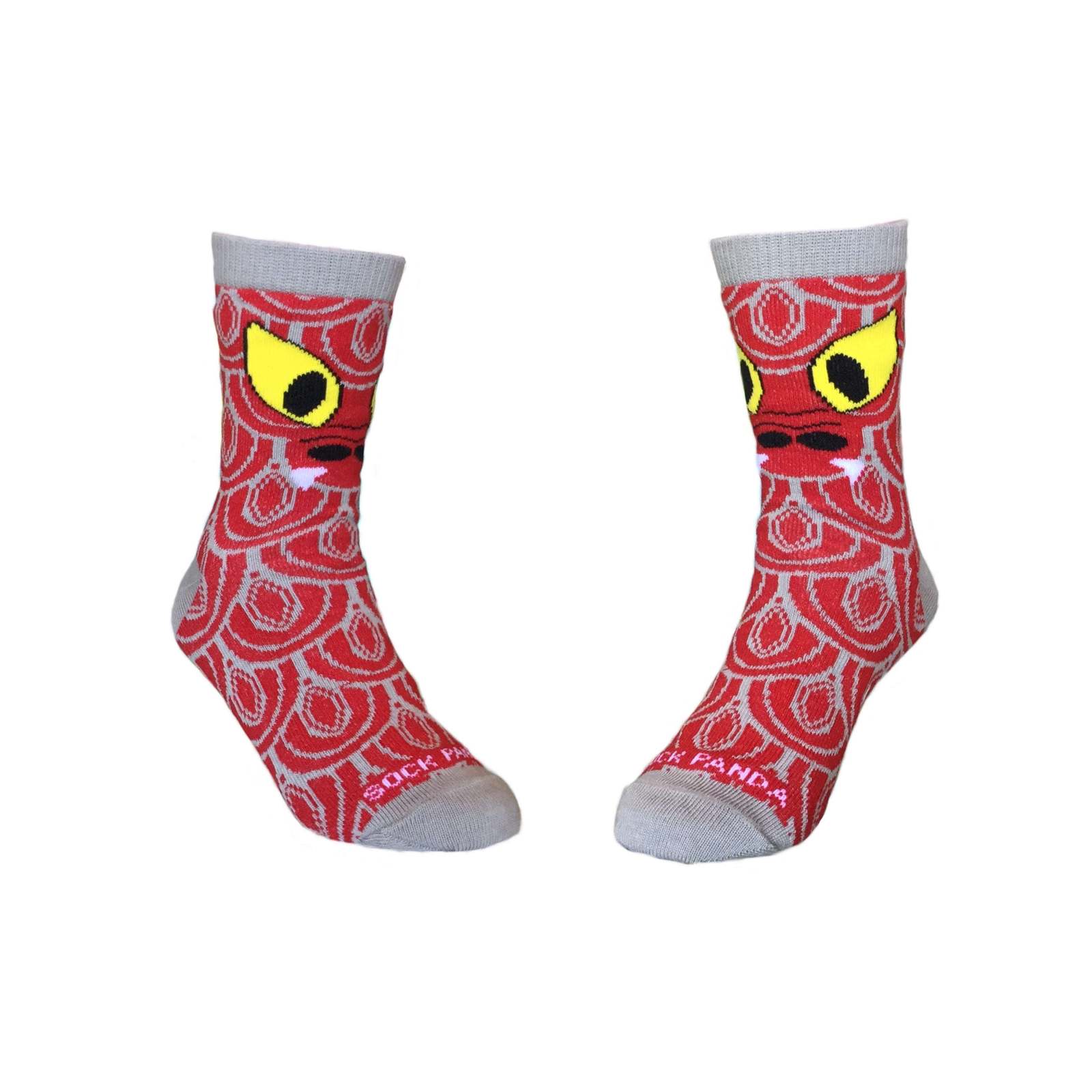 Primary image for Drago the Fierce Red Dragon Socks (Ages 0-7)