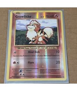 Pokemon Card XY Evolutions Reverse Holographic #17/108 GROWLITHE Near Mi... - $95.19 MXN