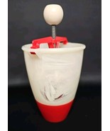 Popeil’s Donut Maker Dropper Doughnut Marbled White Red Plastic - $366.92 MXN
