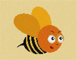 Pepita Needlepoint Canvas: Bumble Bee, 9&quot; x 7&quot; - $50.00+