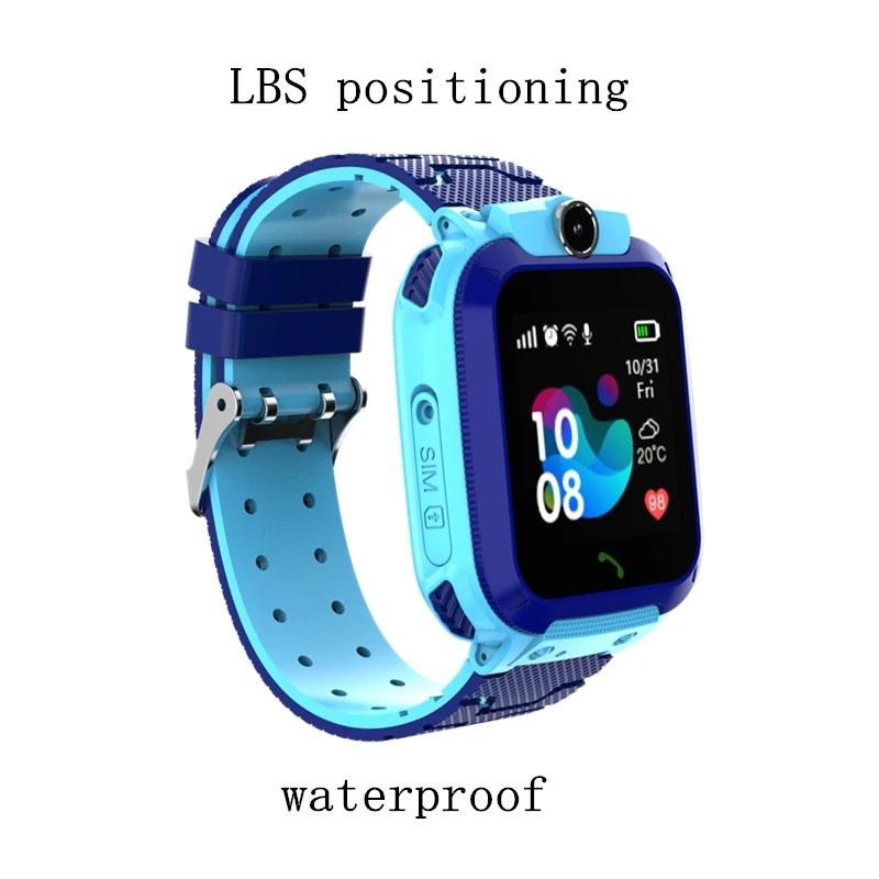 Q12 Kids Smart Watch Waterproof LBS Location Support Hebrew Use SIM Card Trac Ki - £148.34 GBP