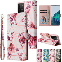 For Samsung S10 S21Ultra A21s A51 Magnetic Flip Leather Wallet Stand Case Cover - £40.47 GBP