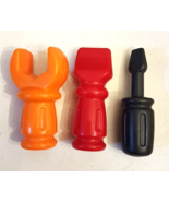 Fisher Price Pretend Play Chunky Plastic Tool Box Toys Screwdriver Wrenc... - $189.44 MXN
