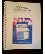 Rock-ola 426 Grand Prix II Jukebox Manual     20% less than eBay - $30.00