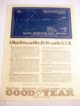 1919 Goodyear Belting Ad and the G.T.M. Akron, Ohio - £7.07 GBP