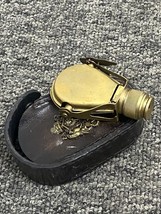 Antique Vintage Brass Monocular Marine Binocular with Leather Case spyglass Gift - £31.26 GBP