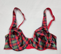 Vintage MAIDENFORM  Second Skin Satin Seduction Women’s 36C Tartan Plaid... - $647.14 MXN