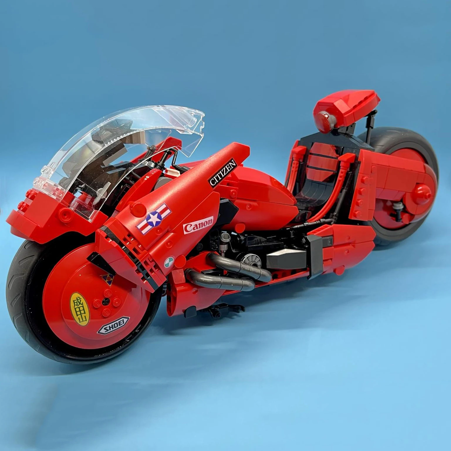 New Toys 777PCS Akira Bike Classic Anime Cyberpunk Motorcycle Building B... - $4,170.13 MXN