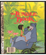 THE JUNGLE BOOK (1967) Little Golden Book hardcover &quot;H&quot; - €12,83 EUR