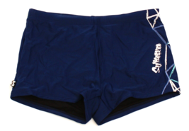 Sunseeker Australia Women&#39;s 10 Blue Swim Jammer Shorts Boy Leg Lined - $49.49