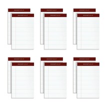 TOPS Tops Docket Gold Jr. Legal Ruled White Legal Pads (TOP63910) 5 x 8 Inch - £40.11 GBP