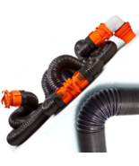 NEW 20Ft RV Sewage Hose Kit Swivel Fitting Dump Station Septic Drain Cam... - $160.18 CAD