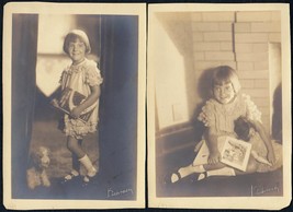 Josephine E. &quot;Betty&quot; Woodruff #7 (2) Photos Toy Dog &amp; Doll Milford CT (1926) - £27.54 GBP