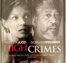 High Crimes DVD 2002 Brand New Sealed Ashley Judd Morgan Freeman Thrille... - $19.99