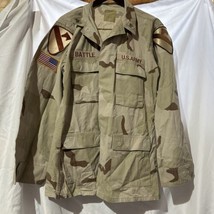 USGI US Army 3 Color Desert DCU Combat Uniform Coat Medium Regular 7th C... - $39.59