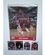 1991 Isiah Thomas Pistons NBA Hoops 8x10 Glossy Action Basketball Photo ... - $23.23 CAD