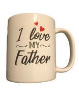 NEW in Box Mugaholics Coffee Mug I Love My Father Dad Gift 11 oz. - $9.35