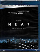 HEAT - Al Pacino, Robert DeNiro 2 Disc Director&#39;s Definitive Edition NEW BLU RAY - £10.27 GBP