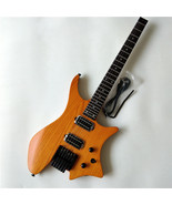 6 Strings Headless Electric Guitar,Matte color Ash Body&Rosewood Fingerboard 647 - $205.00