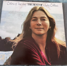 Colors of the Day: The Best of Judy Collins Poster Vinyl LP Record VG+ - £5.62 GBP