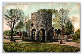 Old Stone Mill Touro Park Newport Rhode Island RI UNP DB Postcard Y10 - £2.29 GBP