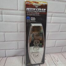 NOS Jeep Tow Hitch Cover, Stainless Steel 3D, 1-1/4" &amp;2" Licensed Mopar ... - $22.07
