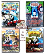 Thomas and Friends Tank Engine Train Lot of 4 Childrens DVD - used - £13.31 GBP