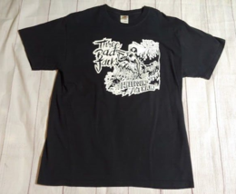 Three Bad Jacks Punk Rock T Shirt Y2K Hellbound Train Rockabilly Band Concert  L - £47.38 GBP