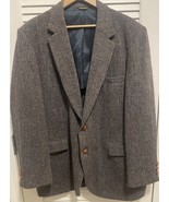 Harris Tweed 100% Scottish Wool Vintage Blazer College Hall - $170.94 CAD