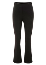 Aniston Gamba Dritta Nero Pantaloni UK 16 Reg (fm9-10) - £25.75 GBP