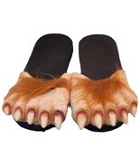 WERE WOLF MONSTER FEET LARGE SIZE dressup halloween costume big shoes foot NEW - $9.45