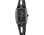 Seiko Womens SUP089 Black Stainless Steel Bracelet Rectangle Solar Dial ... - $295.00