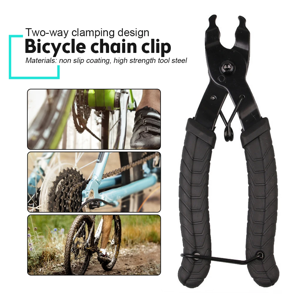 Chain Magic Buckle Bicycle Chain Clamp Quick Coupler Button Mount Rivet ... - £9.65 GBP