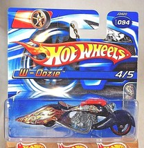 2006 Hot Wheels #94 Highway Horror 4/5 W-OOZIE Dark Blue w/BlackMC3Sp ShortCard  - £6.95 GBP