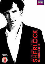 Sherlock: Complete Series 1-3 DVD (2014) Benedict Cumberbatch Cert 12 6 Discs Pr - $19.00