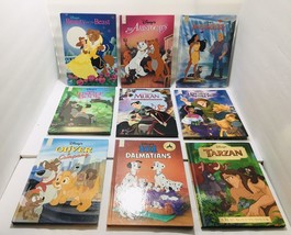 Walt Disney Classic Series (Lot of 9) Vtg. Books Oversize Hard Cover Mouse Works - £74.71 GBP