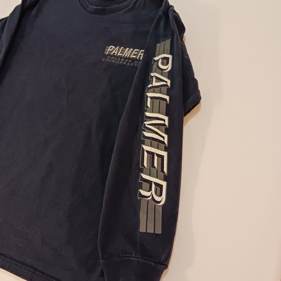 JanSport Palmer College Of Chiropractic Mens Shirt Black Long Sleeve Size Medium Item image 4