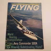 Vintage FLYING September 1960 Magazine Airplanes Aircraft - £11.77 GBP