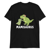 Mamasaurus Kids Mama Dinosaur Mothers Day T-Shirt Black - $19.59+