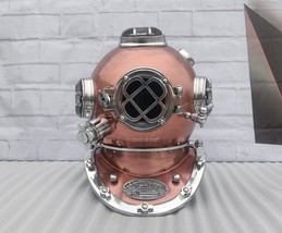 New Diving Helmet Antique US Navy Mark V 18 Scuba Deep Sea Diver&#39;s Divin... - £167.10 GBP