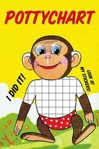 Monkey Potty Chart 20 x 30 Poster - £20.34 GBP