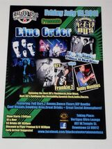 Blue Order Concert Promo Concert Card Los Angeles 2011 New Order Tribute... - $19.99