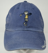 Life Is Good Stickman Golfer Golfing Golf Baseball Cap Hat Strapback Blu... - £15.68 GBP